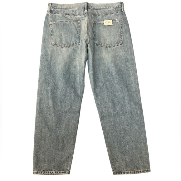 Outerknown S.E.A. Cali Vintage Straight Button Fly Organic Cotton Jeans 32 NWT - Picture 8 of 10